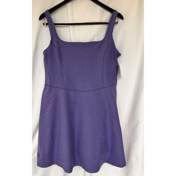Beyond Yoga Spacedye Court Appeal Mini Dress Size XL Indigo Heather Athleisure - Picture 12 of 16